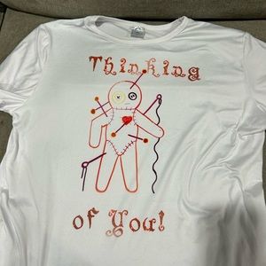 Unisex Voodoo Doll Design Tshirt